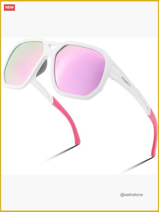 Retro Polarized Aviator Sunglasses for Women Men UV400 main image 6